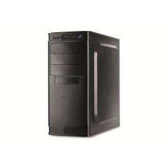 Inter-Tech IT-5905 ATX Tower Case - Stylish Black Design Without PSU - High-Quality Build for Optimal Performance
